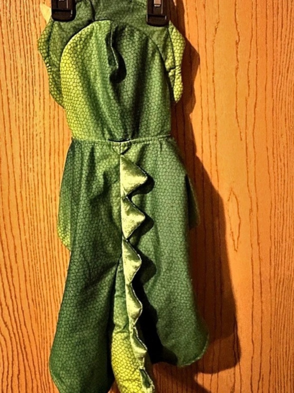 Dinosaur Costume Green Size Medium Like New